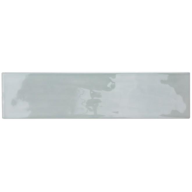 Rustic Wandtegel Stripe 7.5x30cm Stripe Glossy Turqouise
